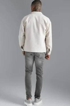 boohooMAN Long Sleeve Flannel Check Shirt | UK| Shirts