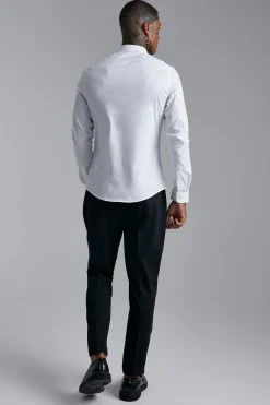 boohooMAN Long Sleeve Slim Fit Shirt | UK| Shirts