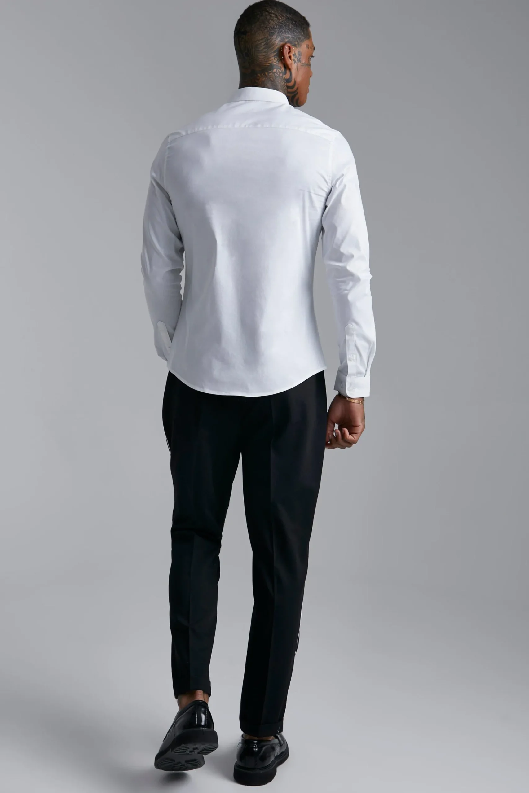 boohooMAN Long Sleeve Slim Fit Shirt | UK| Shirts