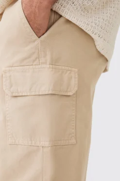 boohooMAN Longer Length Relaxed Fit Elasticated Waist Cargo Shorts | UK| Shorts