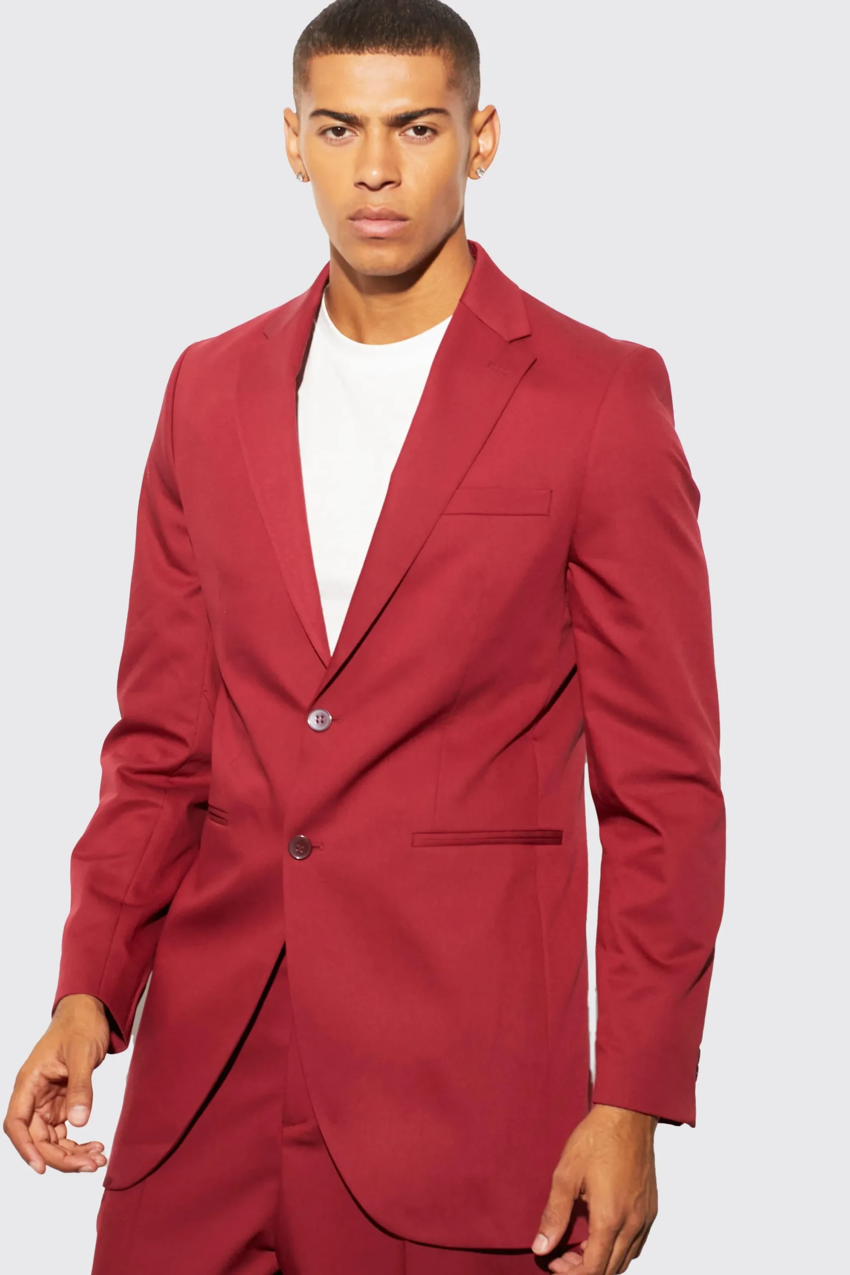 boohooMAN Longline Slim Blazer | UK| Suits & Tailoring