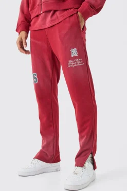 boohooMAN Loopback Side Split Wash Jogger | UK| Trousers|Joggers