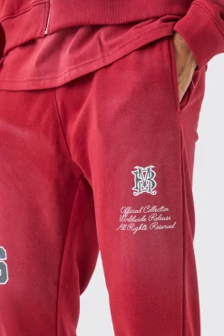 boohooMAN Loopback Side Split Wash Jogger | UK| Trousers|Joggers