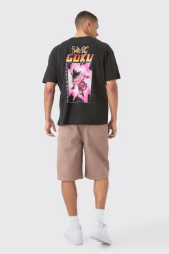 Loose Dragon Ball Z Anime License T-shirt | UK^boohooMAN Clearance