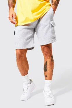 boohooMAN Loose Fit Cargo Jersey Short | UK| Shorts