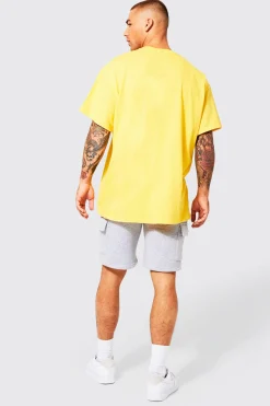 boohooMAN Loose Fit Cargo Jersey Short | UK| Shorts