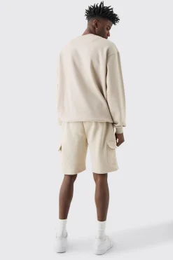 boohooMAN Loose Fit Cargo Jersey Short | UK| Shorts