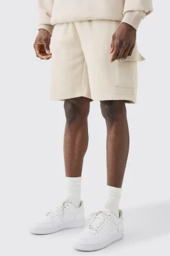 boohooMAN Loose Fit Cargo Jersey Short | UK| Shorts
