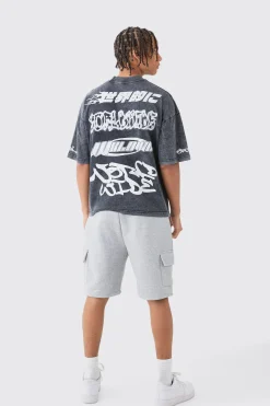 boohooMAN Loose Fit Cargo Short | UK| Shorts