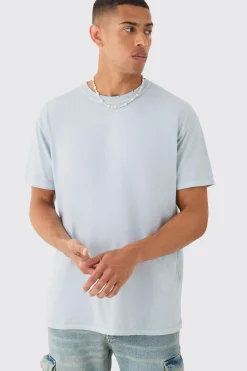 Loose Fit Distressed Wash T-shirt | UK^boohooMAN Sale