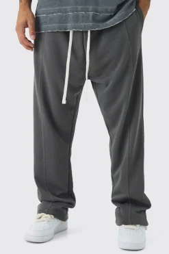 boohooMAN Loose Fit Drop Crotch Loopback Jogger | UK| Trousers|Joggers