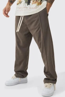 boohooMAN Loose Fit Drop Crotch Loopback Jogger | UK| Trousers|Joggers