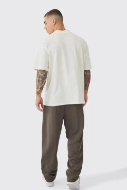 boohooMAN Loose Fit Drop Crotch Loopback Jogger | UK| Trousers|Joggers