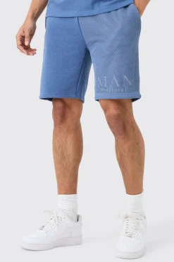 boohooMAN Loose Fit Man Official Splice Mesh Short | UK| Shorts