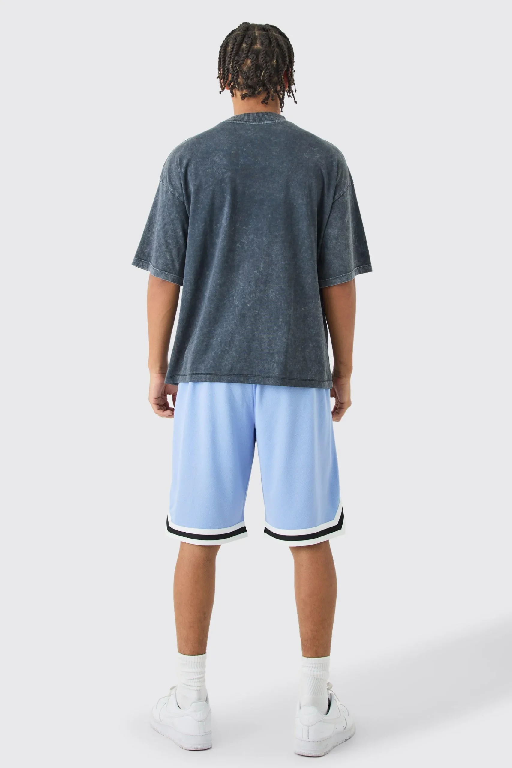 boohooMAN Loose Fit Mesh Basketball Short | UK| Shorts