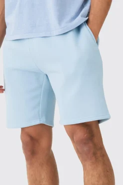 boohooMAN Loose Fit Mid Length Basic Shorts | UK| Shorts