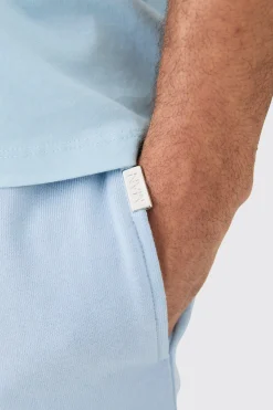 boohooMAN Loose Fit Mid Length Heavyweight Short | UK| Shorts