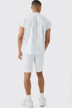 boohooMAN Loose Fit Mid Length Side Panel Mesh Shorts | UK| Shorts