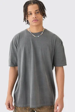 Loose Floral Wash Back Print T-shirt | UK^boohooMAN Outlet