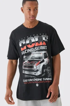 Loose Golf GTI License T-shirt | UK^boohooMAN New