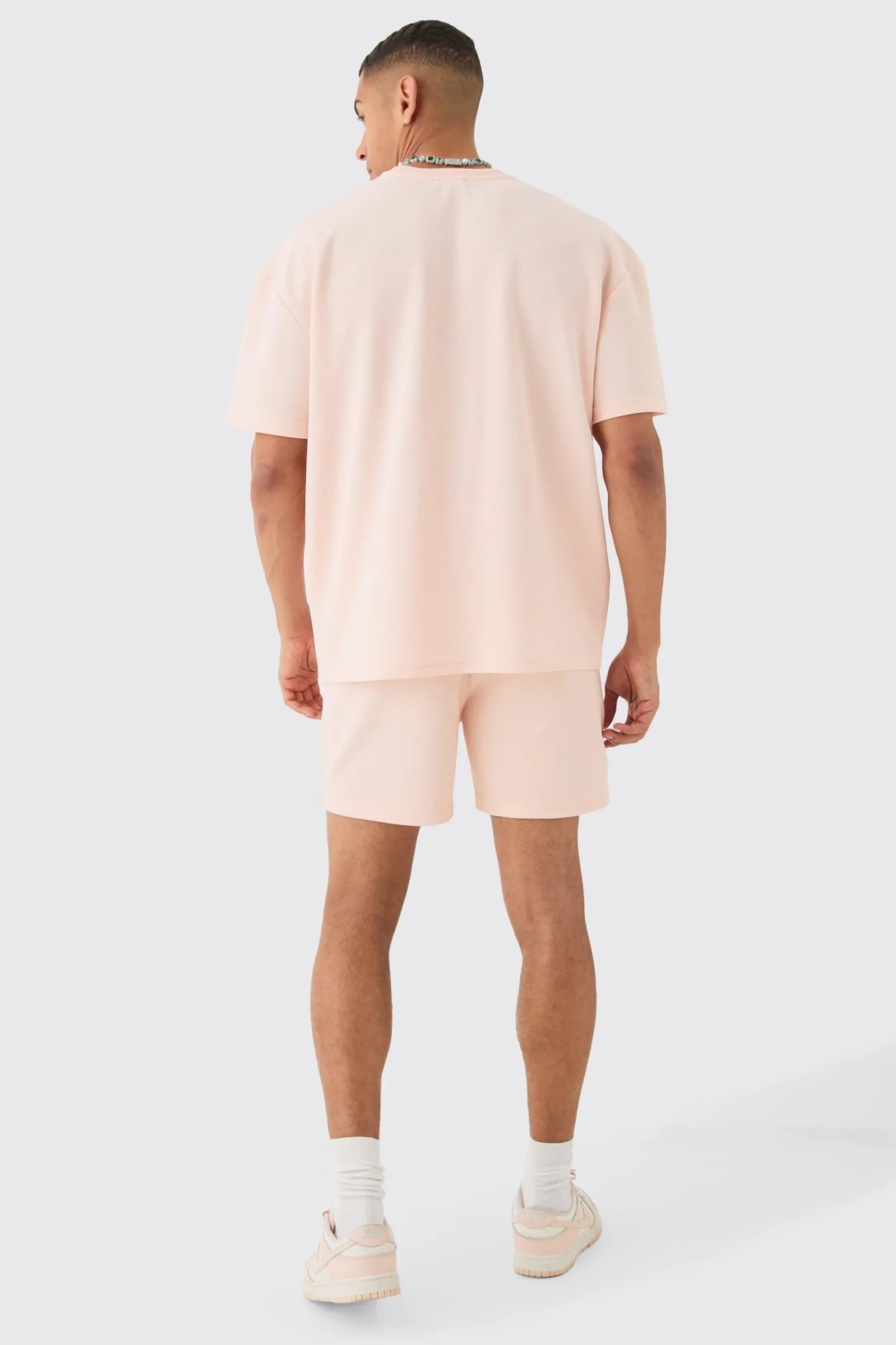 boohooMAN Loose High Build Pique Limited Short | UK| Shorts