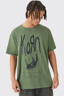 Loose Korn Wash License T-shirt | UK^boohooMAN