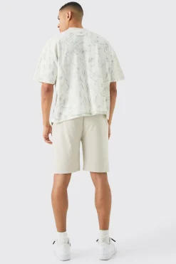 boohooMAN Loose Mid Length Premium Super Heavyweight Shorts | UK| Shorts