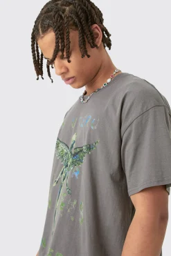 Loose Nirvana Boxy License T-shirt | UK^boohooMAN Hot