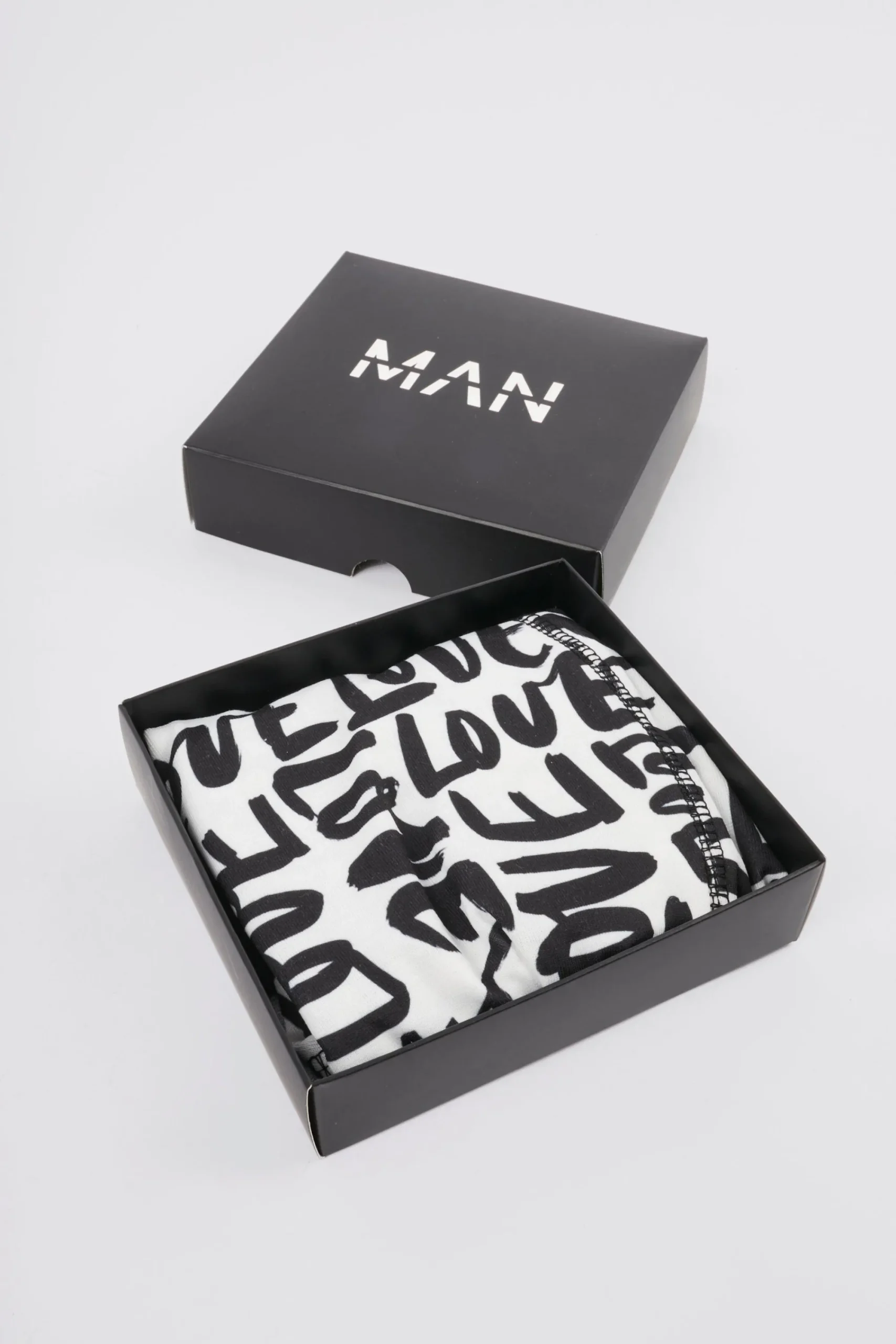 boohooMAN Love Printed Boxers In Gift Box | UK| Underwear & Socks|Underwear & Socks