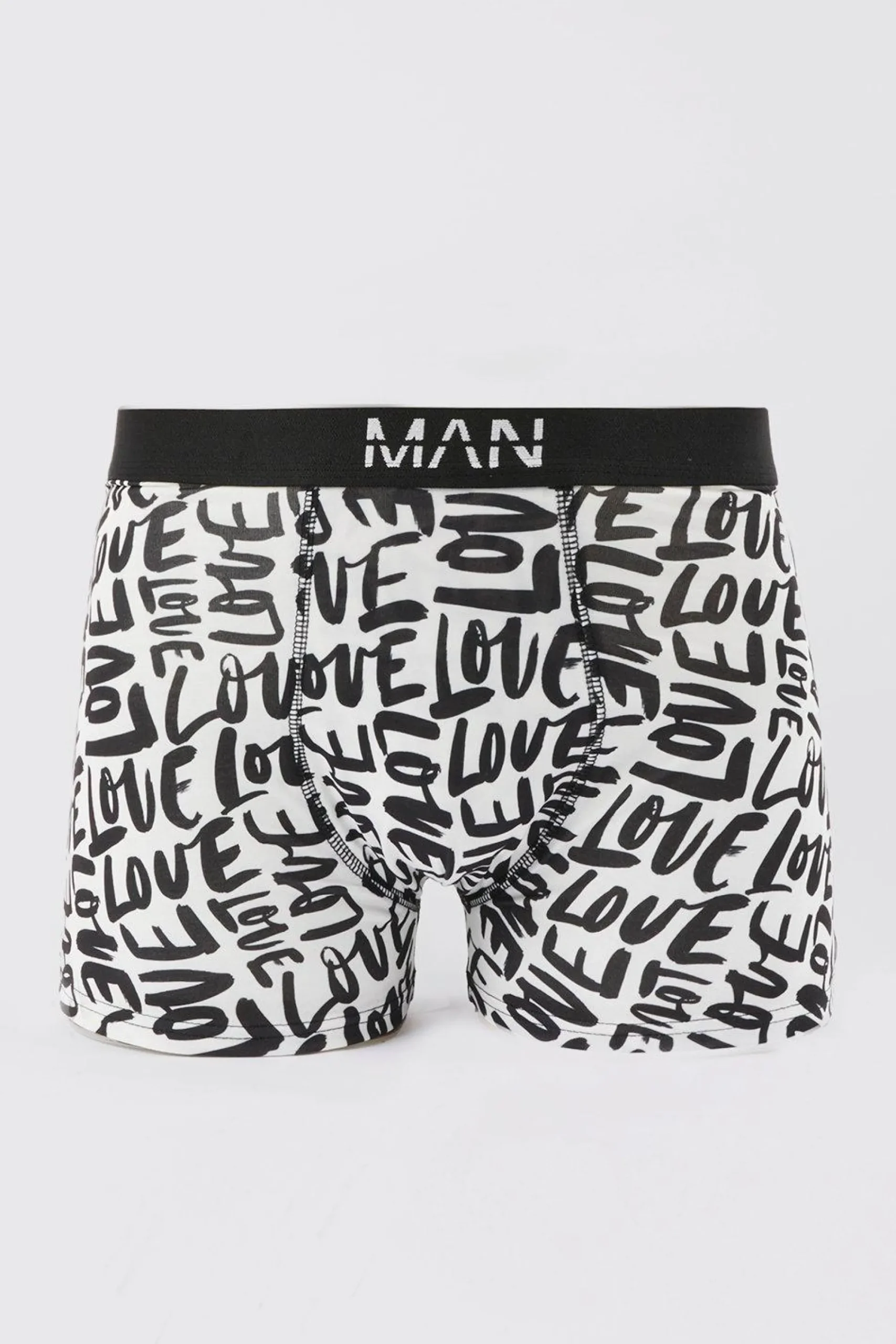 boohooMAN Love Printed Boxers In Gift Box | UK| Underwear & Socks|Underwear & Socks