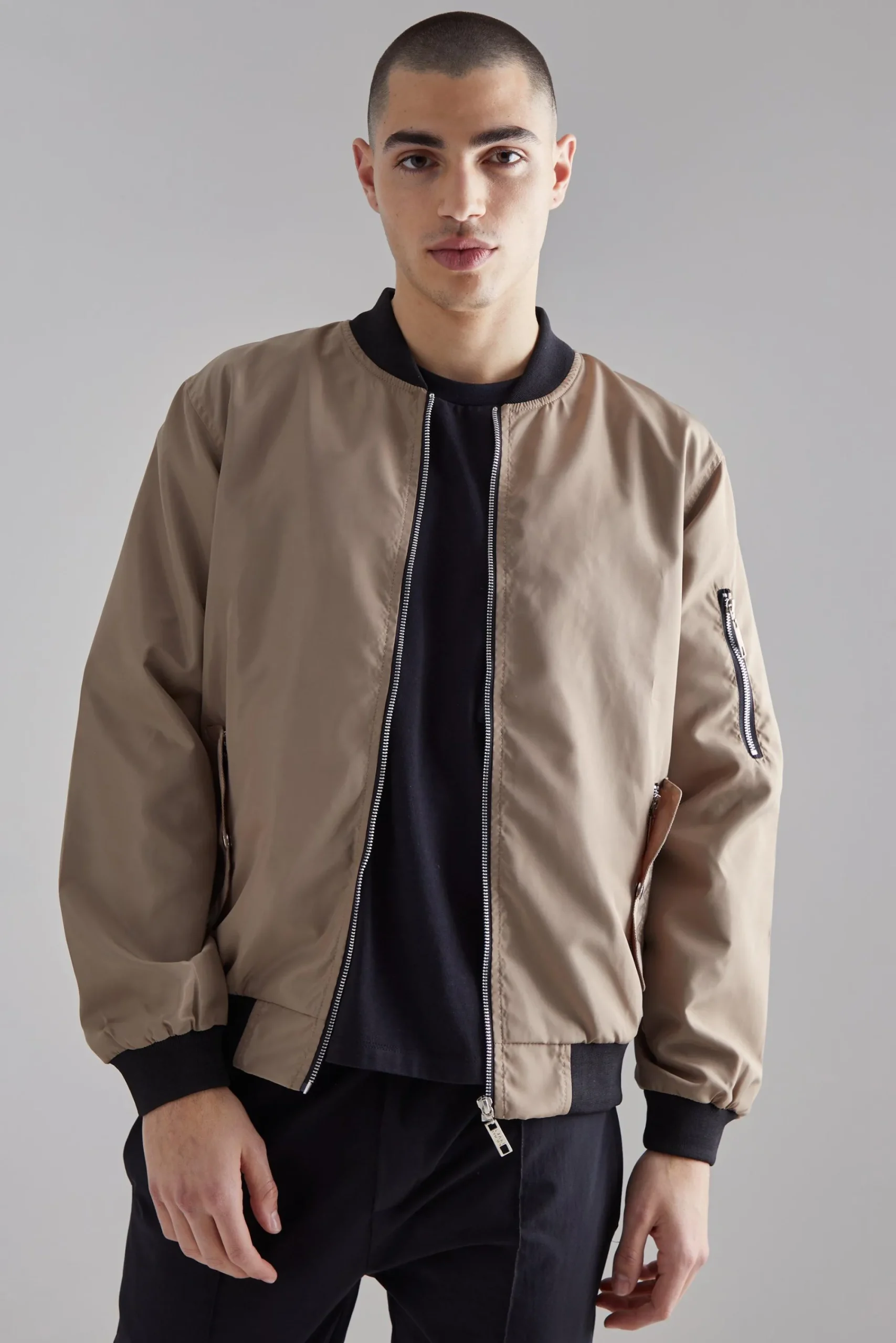 boohooMAN Ma1 Bomber | UK| Coats & Jackets