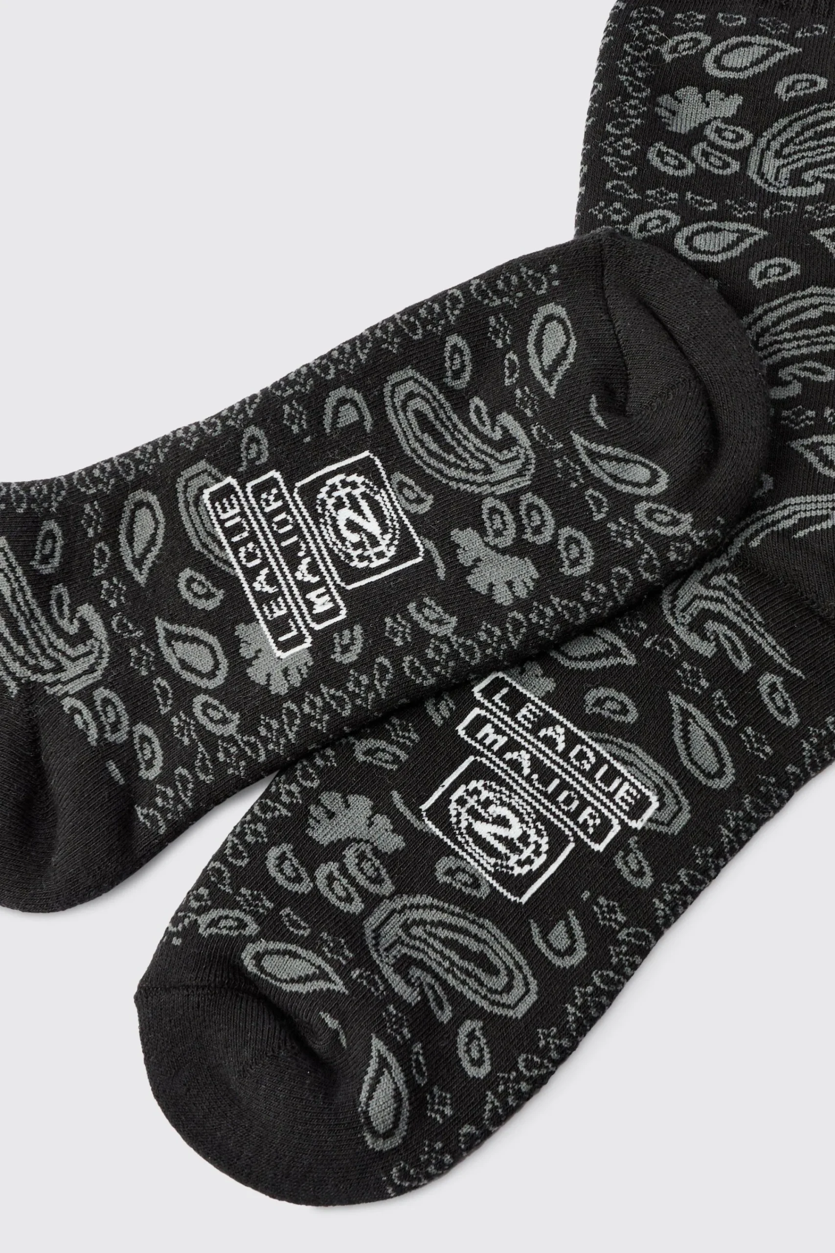 boohooMAN Major League Logo Sports Socks | UK| Underwear & Socks|Underwear & Socks