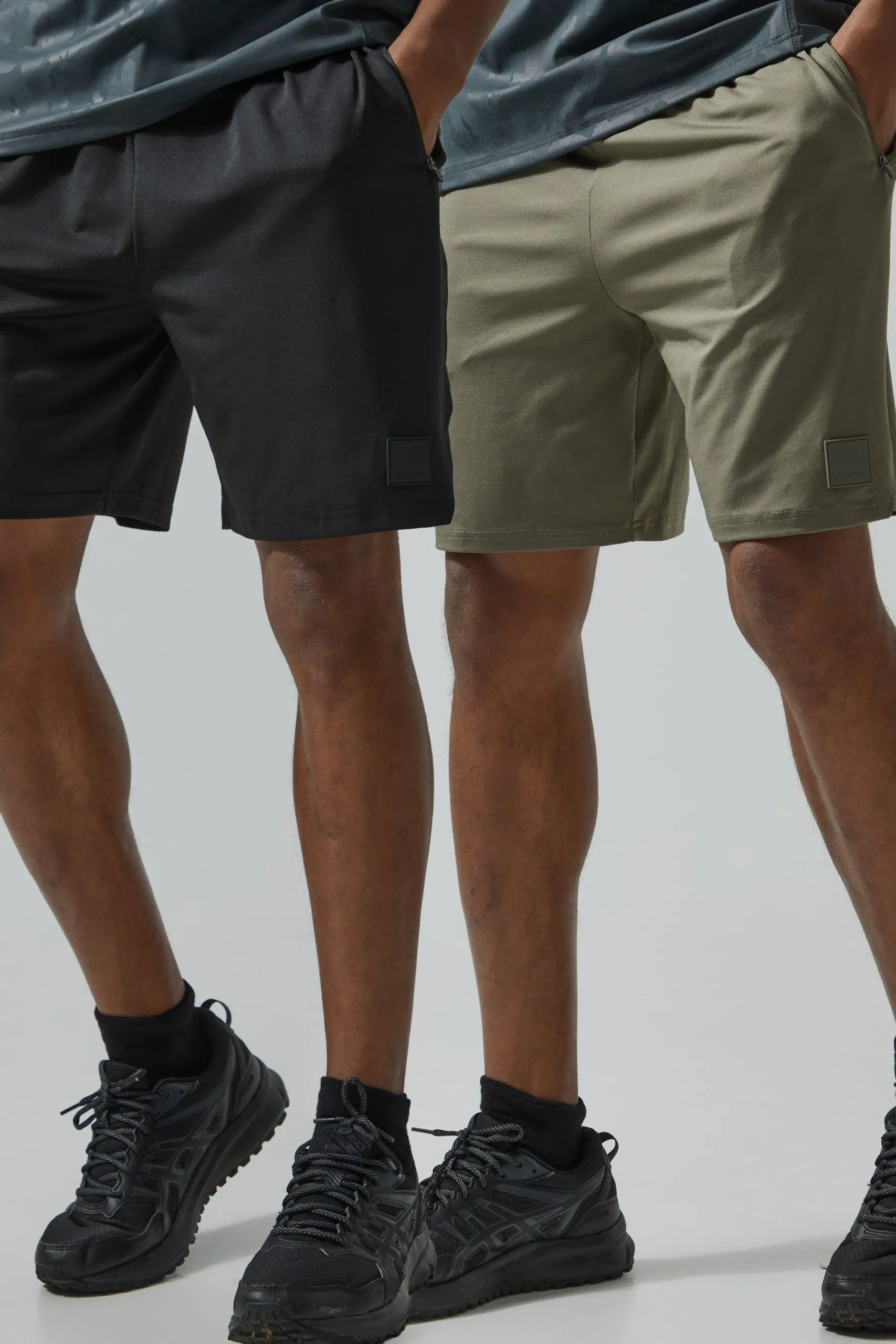 boohooMAN Man Active 2 Pack 5inch Performance Shorts | UK| Shorts