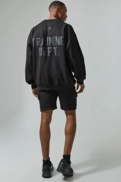 boohooMAN Man Active 2 Pack Regular Fit 5inch Cargo Shorts | UK| Shorts