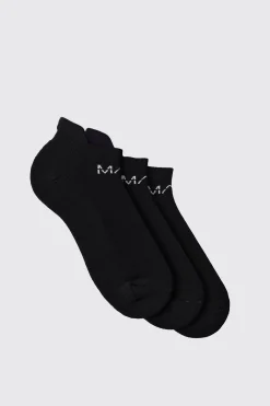 boohooMAN Man Active 3 Pack Trainer Socks | UK| Underwear & Socks|Underwear & Socks
