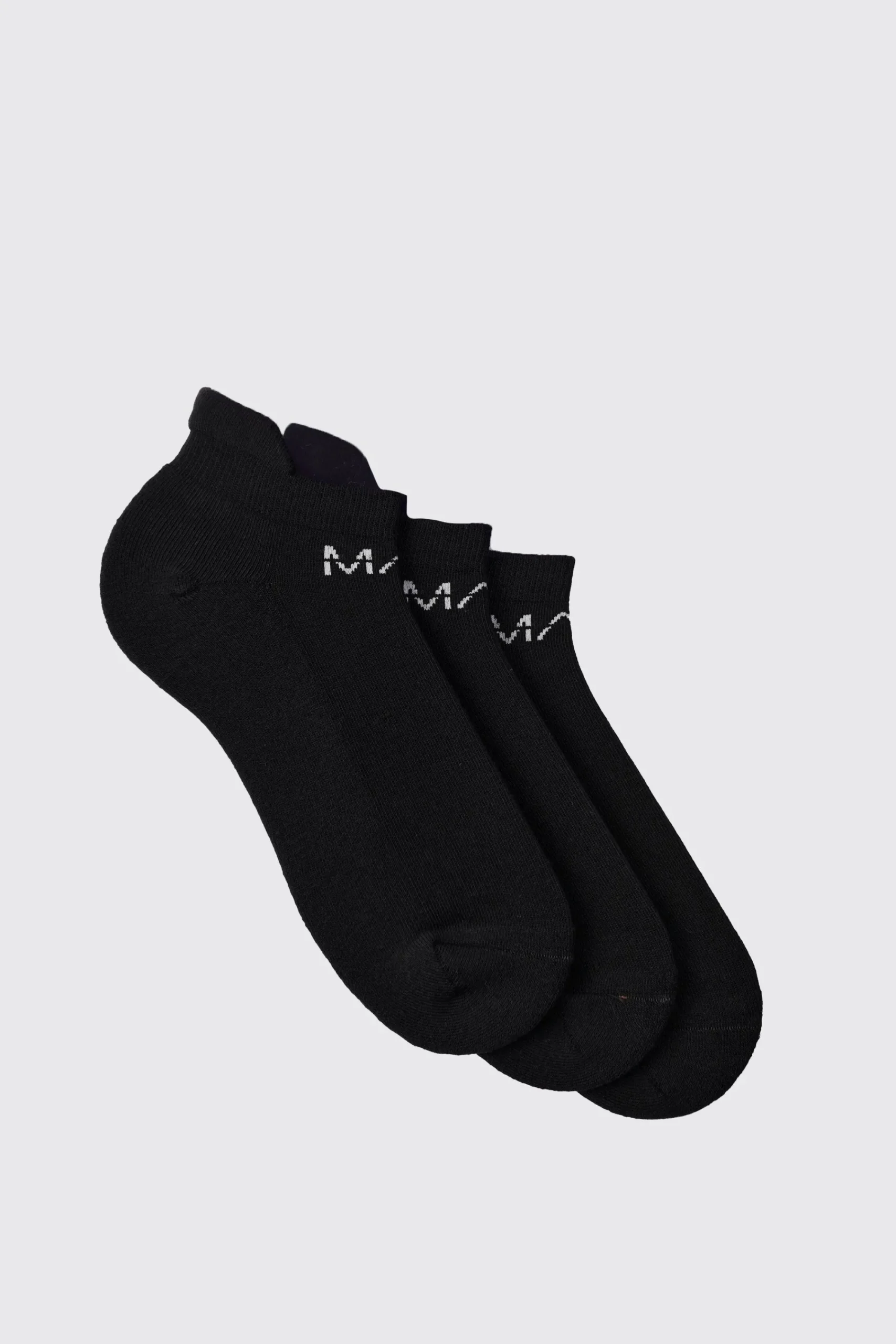boohooMAN Man Active 3 Pack Trainer Socks | UK| Underwear & Socks|Underwear & Socks