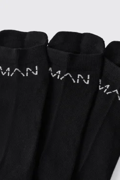 boohooMAN Man Active 3 Pack Trainer Socks | UK| Underwear & Socks|Underwear & Socks