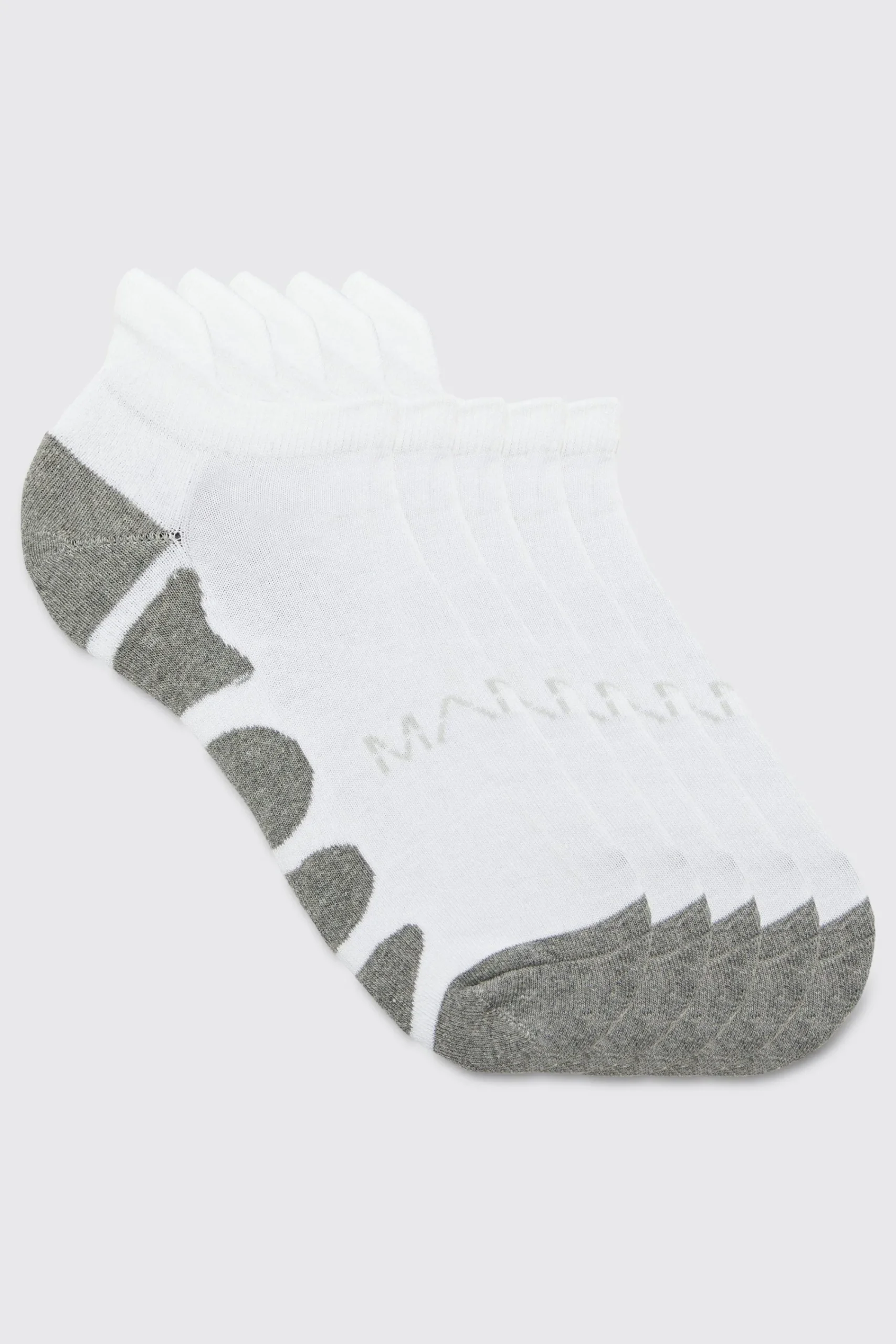 boohooMAN Man Active 5 Pack Trainer Socks | UK| Underwear & Socks|Underwear & Socks