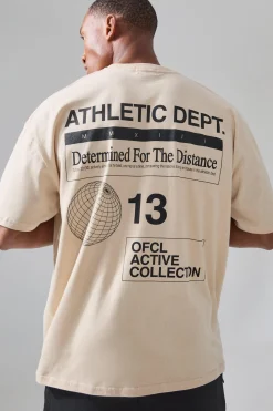 Man Active Athletic Dept. Oversized T-shirt | UK^boohooMAN Sale