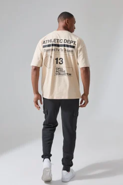 Man Active Athletic Dept. Oversized T-shirt | UK^boohooMAN Sale