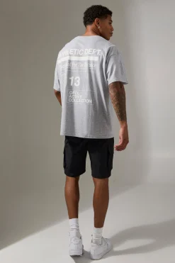 Man Active Athletic Dept Oversized T-shirt | UK^boohooMAN Online