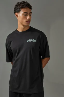 Man Active Athletic Dept Oversized T-shirt | UK^boohooMAN Discount