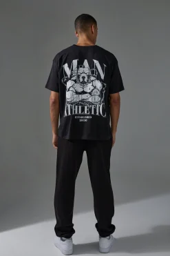 Man Active Athletic Oversized T-shirt | UK^boohooMAN New