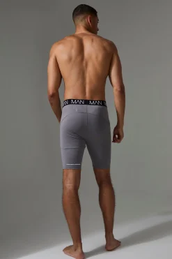 boohooMAN Man Active Base Layer 7inch Short | UK| Shorts