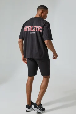 Man Active Boxy Athletic Back Print T-shirt | UK^boohooMAN Hot