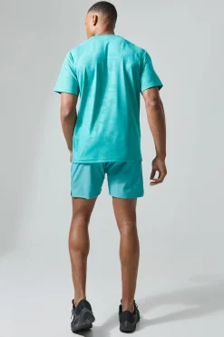 boohooMAN Man Active Camo 5inch Short | UK| Shorts