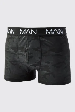 boohooMAN Man Active Camo Performance Boxer | UK| Underwear & Socks|Underwear & Socks