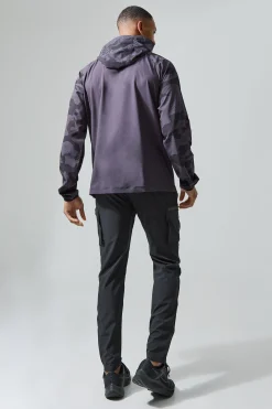 boohooMAN Man Active Camo Regular Fit Windbreaker | UK| Coats & Jackets