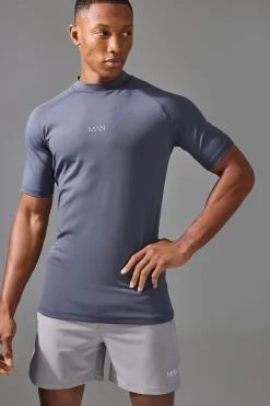 Man Active Compression T-shirt | UK^boohooMAN Outlet