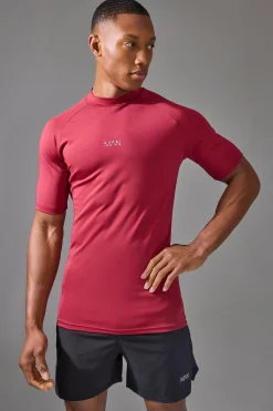 Man Active Compression T-shirt | UK^boohooMAN Outlet
